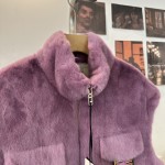 Fendi goose down mink vest G61 (consult customer service to confirm size before placing an order)