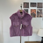 Fendi goose down mink vest G61 (consult customer service to confirm size before placing an order)