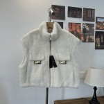 Fendi goose down mink vest G58 (consult customer service to confirm size before placing an order)