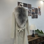 Dior Fox Fur Coat G51 (consult customer service to confirm size before placing an order)