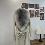 Dior Fox Fur Coat G51 (consult customer service to confirm size before placing an order)