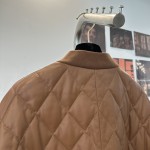 LOEWE genuine leather baseball down jacket G27 (consult customer service to confirm size before placing an order)