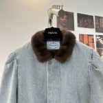 Prada denim parka G24 (consult customer service to confirm size before placing a custom order)