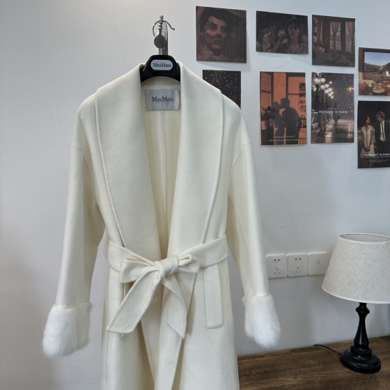 MaxMara Cashmere Coat G18 (Consult customer service to confirm size before placing an order for a customized version)