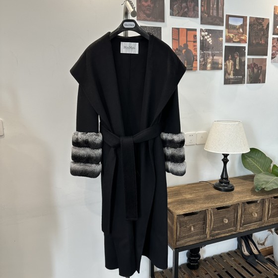 MaxMara cashmere coat (consult customer service to confirm the size before placing a custom order)