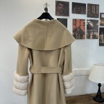 MaxMara cashmere coat (consult customer service to confirm the size before placing a custom order)