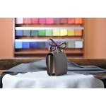 Kangkang 19 Weimaraner Silver Buckle Epsom Leather