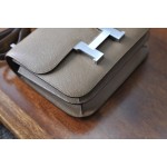 Kangkang 19 Weimaraner Silver Buckle Epsom Leather