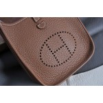 mini evelyne golden brown silver buckle TC