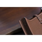 mini evelyne golden brown silver buckle TC