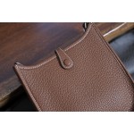 mini evelyne golden brown silver buckle TC