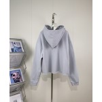 MM6- MAGIRA EMBROIDERED DIGITAL QUARTER SEAM HOOD PULLOVER