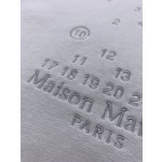 MM6- MAGIRA EMBROIDERED DIGITAL QUARTER SEAM HOOD PULLOVER