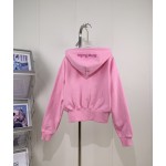 AC minimalist logo zipper jacket