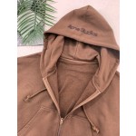 AC minimalist logo zipper jacket