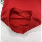 Chanel Small Fragrant Embroidered Colorful Character Logo Round Neck Sweater