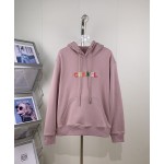 Chanel Small Fragrant Embroidered Colorful Character Logo Hoodie