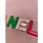 Chanel Small Fragrant Embroidered Colorful Character Logo Hoodie