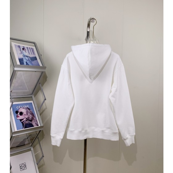 Chanel Small Fragrant Embroidered Colorful Character Logo Hoodie