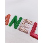 Chanel Small Fragrant Embroidered Colorful Character Logo Hoodie