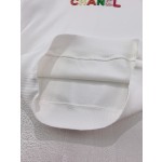 Chanel Small Fragrant Embroidered Colorful Character Logo Hoodie