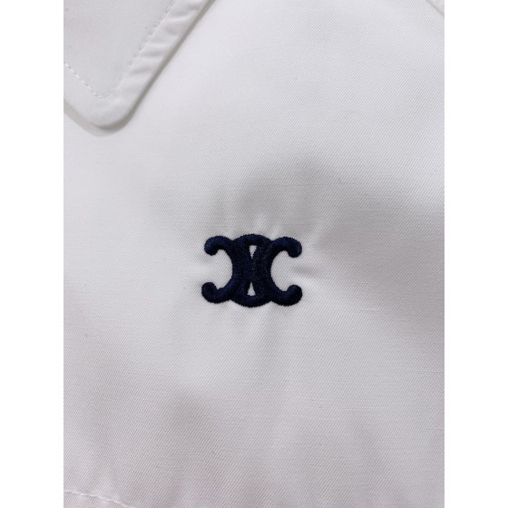 Celine - Arc de Triomphe logo embroidered jacket jacket