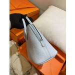 Bolide 25cm Original imported TC leather Holy Grail blue Silver buckle