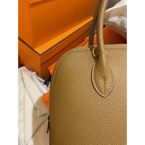 Bolide 25cm original imported TC leather sesame color