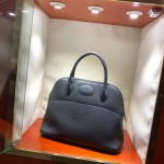 Bolide 31cm Clemence 89 black silver buckle beeswax thread hand sewn