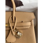 Birkin 25cm Epsom leather Biscuit color 🍪 Gold buckle
