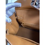 Birkin 25cm Epsom Leather Gold Brown Gold Buckle