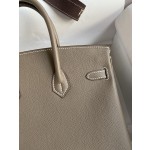 Birkin 25cm Epsom Leather Elephant Grey 🐘 Gold Buckle