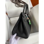 Birkin 25/30/35cm imported Togo leather black gold buckle