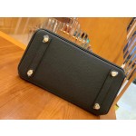 Birkin Black Gold Buckle togo French original beeswax thread