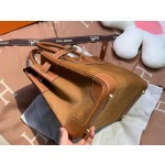 birkin30 imported cow hair ➕ golden brown swift full handmade gold buckle