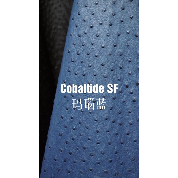 Hermes production of exclusive leather contact customer service custom South African wild ostrich skin:R2 Onyx Blue