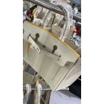 Hermes bag making process Bk25/30 milkshake white touch    The process of making crocodile skin pattern