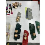 Hermes bag making process：Spliced crocodile leather high-gloss platinum bag