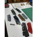 Hermes bag making process：Spliced crocodile leather high-gloss platinum bag