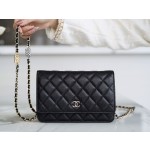 Chanel 𝑾𝒐𝒄 hair bag 𝟮𝟭/𝟮𝟮 autumn and winter new gold chain caviar grain embossed calfskin