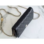 Chanel 𝑾𝒐𝒄 hair bag 𝟮𝟭/𝟮𝟮 autumn and winter new gold chain caviar grain embossed calfskin