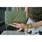 Chanel 𝑾𝒐𝒄 Hairy Bag Metal Ball 𝒘𝒐𝒄 Matcha Green