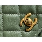 Chanel 𝑾𝒐𝒄 Hairy Bag Metal Ball 𝒘𝒐𝒄 Matcha Green