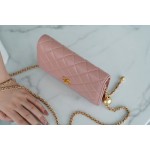 Chanel 𝑾𝒐𝒄 hair bag metallic ball 𝒘𝒐𝒄𝒄 dry rose pink