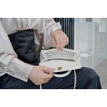 CHANEL 𝑪𝒐𝑪𝒐 𝒉𝒂𝒏𝒅𝒍𝒆 New Cowhide Handle Small White Light Gold🤍