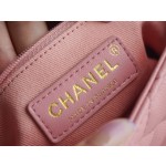 CHANEL 𝑪𝒐𝑪𝒐 𝒉𝒂𝒏𝒅𝒍𝒆 New Cowhide Handle Small Pink