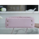 CHANEL 𝑪𝒐𝑪𝒐 𝒉𝒂𝒏𝒅𝒍 𝒆 New Cowhide Handle Small Cherry Blossom Powder