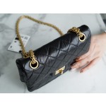 𝗖𝗵𝗮𝗻𝗲𝗹 Replica ❷. ❺❺ Italian [Montebello] tire cowhide 𝗠𝗶𝗻𝗶 black gold