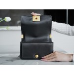 𝗖𝗵𝗮𝗻𝗲𝗹 𝗟𝗲𝗯𝗼 𝘆Italy 🇮🇹GR original lambskin：Small Black Gold