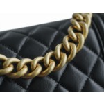 𝗖𝗵𝗮𝗻𝗲𝗹 𝗟𝗲𝗯𝗼 𝘆Italy 🇮🇹GR original lambskin：Small Black Gold